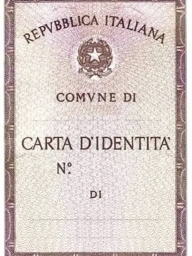 validità carta di identità cartacea