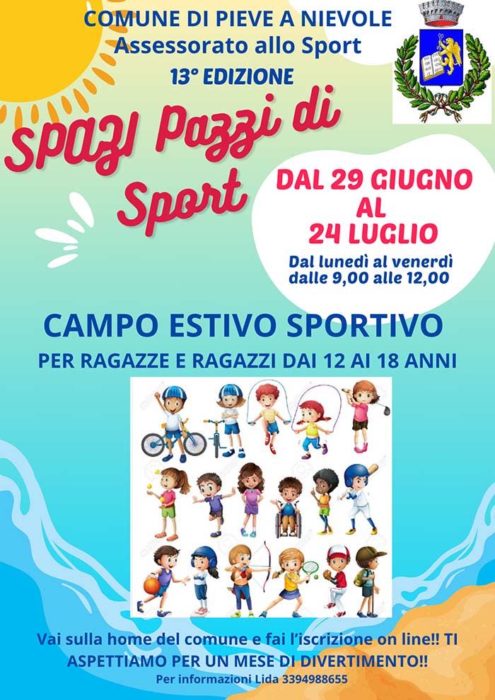 Spazi Pazzi di sport 2026