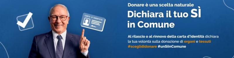 #unSìinComune - campagna e la Giornata Nazionale della donazione di organi e tessuti